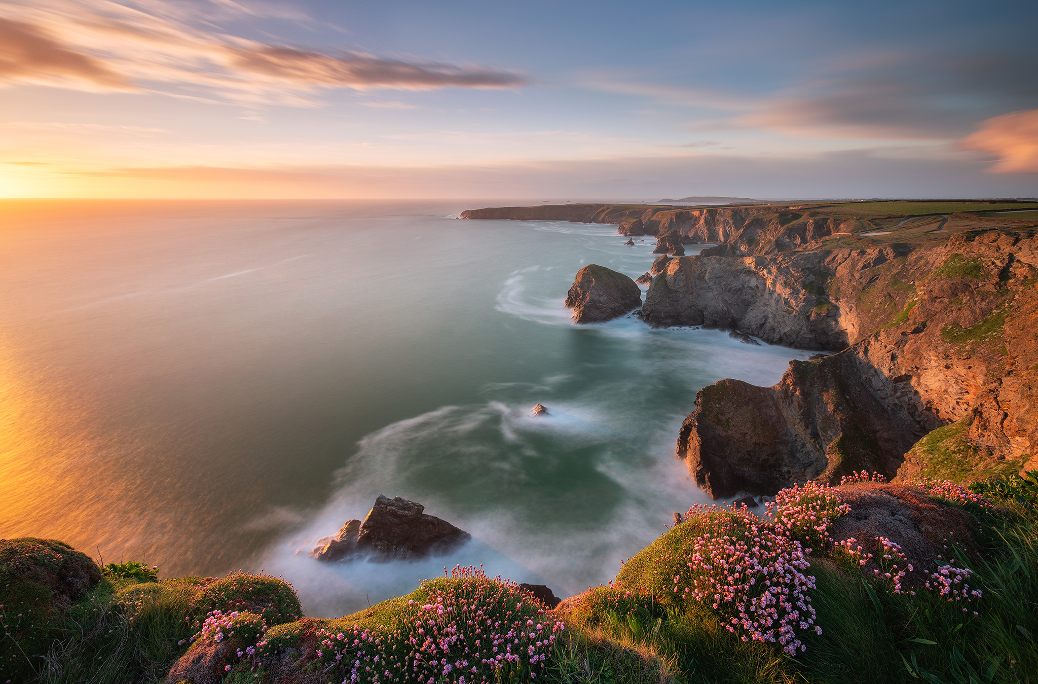Bedruthan Steps, Cornwall